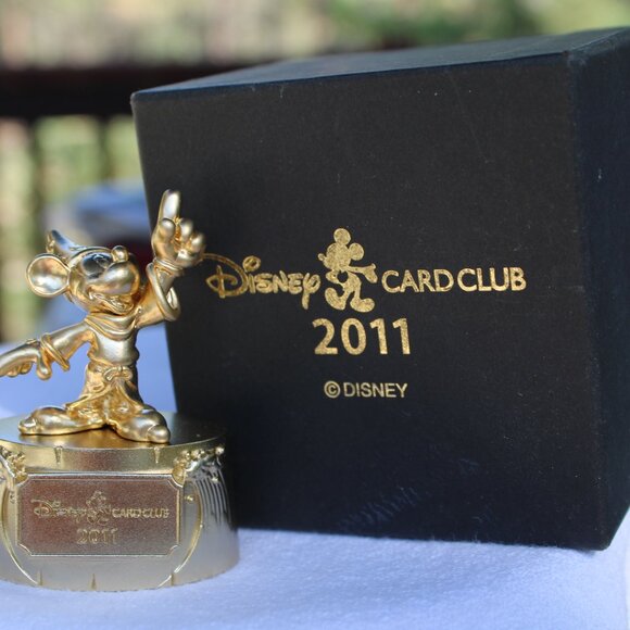 🎉HP🎉Disney's Japan 2011 Card Club Fantasia Sorcerers Apprentice Collectible